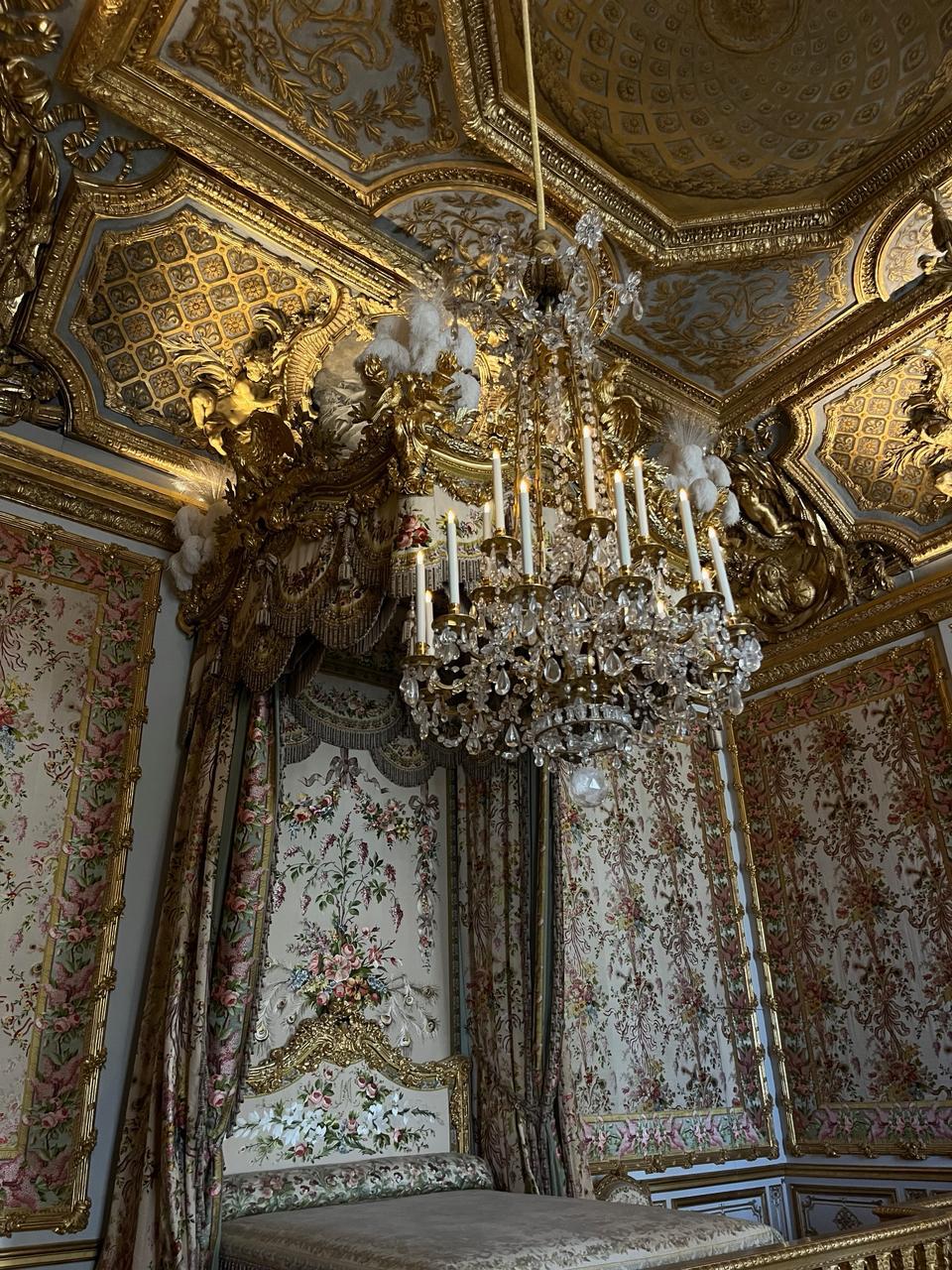 Queen's bedchamber at Versailles