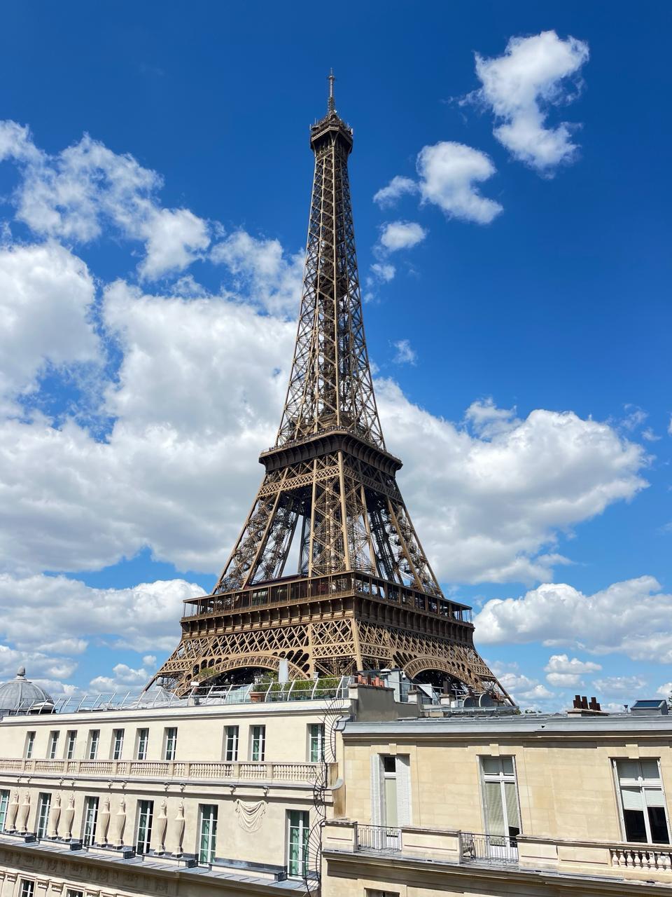 Eiffel Tower in daylight